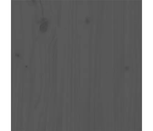 Gultas Rāmis, Pelēks, Masīvkoks, 200X200 Cm Vidaxl