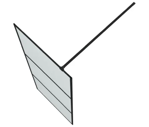 Dušinurga Sein, Must, 80 X 195 cm Matt Esg-Klaas