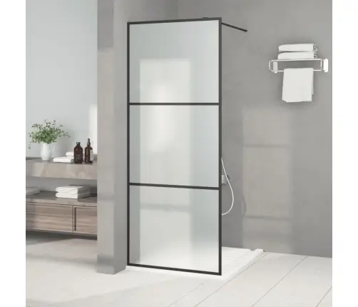 Dušinurga Sein, Must, 80 X 195 cm Matt Esg-Klaas