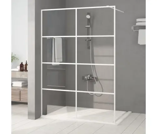 Dušo Sienelė, Baltos Spalvos, 140X195cm Skaidrus Esg Stiklas