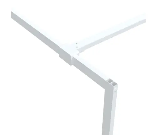 Dušinurga Sein, Valge, 80 X 195 cm Läbipaistev Esg-Klaas