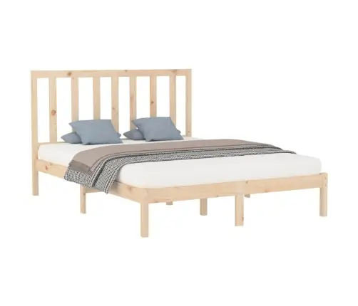 Gultas Rāmis, Masīvkoks, 160X200 Cm Vidaxl