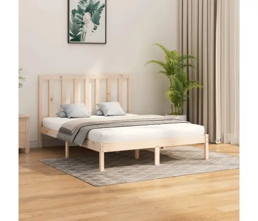 Gultas Rāmis, Masīvkoks, 160X200 Cm Vidaxl
