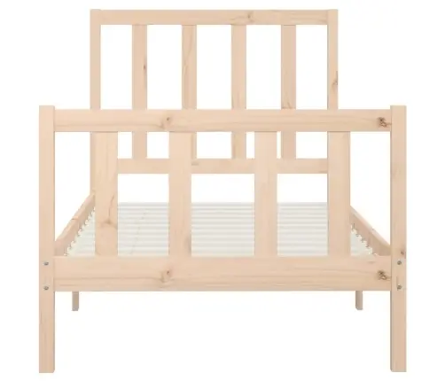 Gultas Rāmis, Masīvkoks, 90X200 Cm Vidaxl
