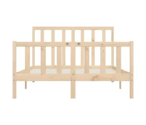 Voodiraam, Täispuit, 160 X 200 Cm