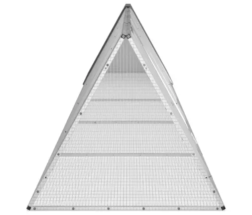 Trušu Būris, Antracītpelēks, 504,5X80,5X71 Cm, Cinkots Tērauds Vidaxl