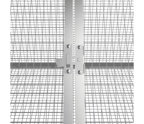 Trušu Būris, Antracītpelēks, 504,5X80,5X71 Cm, Cinkots Tērauds Vidaxl