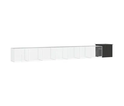 Kanapuur, Antratsiithall, 800X91X100 cm Tsingitud Teras