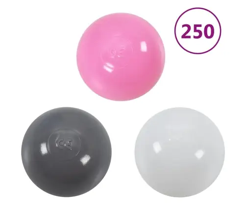 Rotaļu Telts Ar 550 Bumbiņām, 123X120X126 Cm Vidaxl