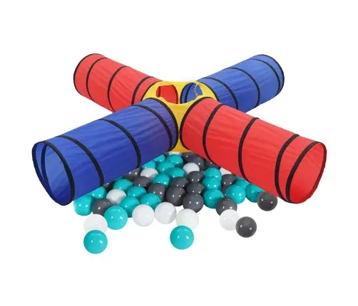 Laste Mängutunnel, 250 Palli, Mitmevärviline