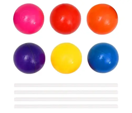 Bumbu Baseins Ar 300 Bumbiņām, 75X75X32 Cm Vidaxl