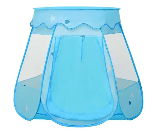 Rotaļu Telts Ar 250 Bumbiņām, Zila, 102X102X82 Cm Vidaxl