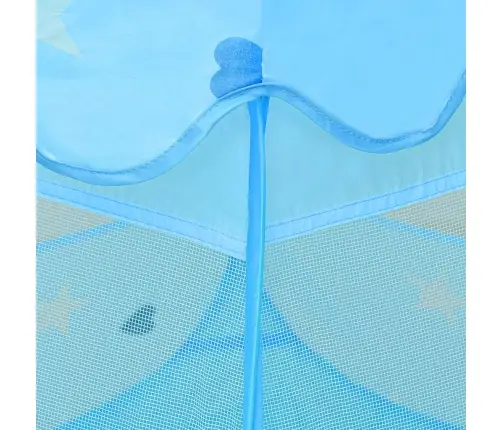 Rotaļu Telts Ar 250 Bumbiņām, Zila, 102X102X82 Cm Vidaxl