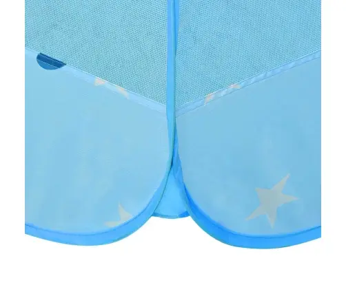 Rotaļu Telts Ar 250 Bumbiņām, Zila, 102X102X82 Cm Vidaxl