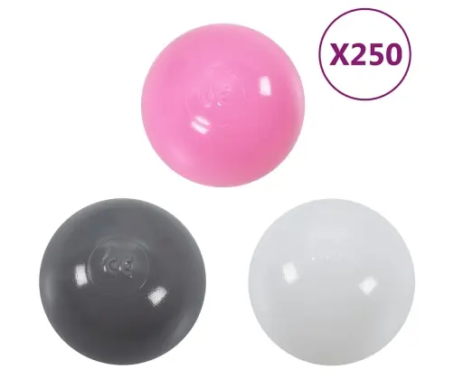 Rotaļu Telts Ar 250 Bumbiņām, Zila, 102X102X82 Cm Vidaxl