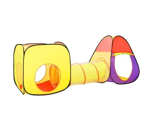 Žaidimų Palapinė Su 250 Kamuoliukų, Spalvota, 255X80X100Cm