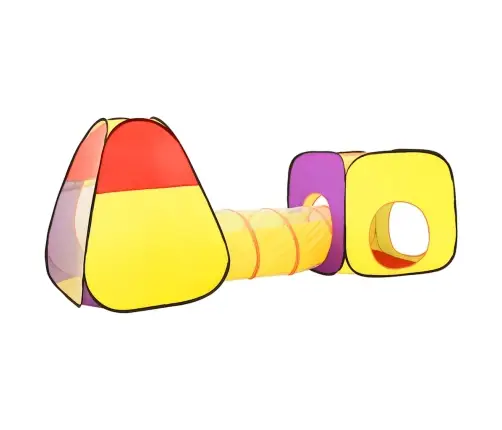 Žaidimų Palapinė Su 250 Kamuoliukų, Spalvota, 255X80X100Cm