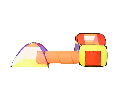 Žaidimų Palapinė Su 250 Kamuoliukų, Spalvota, 338X123X111Cm