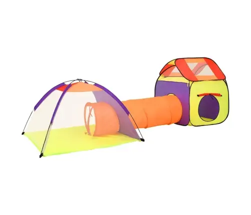 Žaidimų Palapinė Su 250 Kamuoliukų, Spalvota, 338X123X111Cm