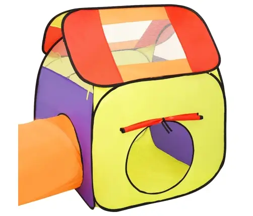 Žaidimų Palapinė Su 250 Kamuoliukų, Spalvota, 338X123X111Cm