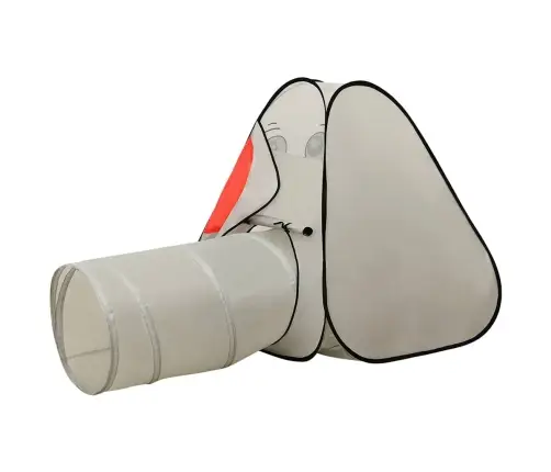 Rotaļu Telts Ar 250 Bumbām, Ziloņa Forma, 174X86X101 Cm, Pelēka Vidaxl