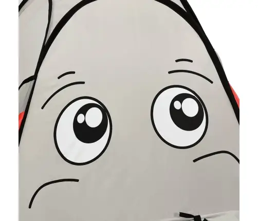 Rotaļu Telts Ar 250 Bumbām, Ziloņa Forma, 174X86X101 Cm, Pelēka Vidaxl