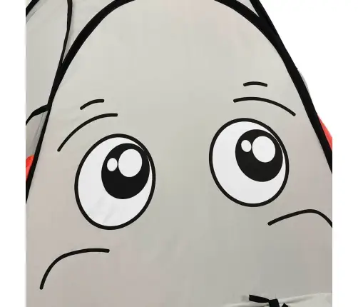 Rotaļu Telts Ar 250 Bumbām, Ziloņa Forma, 174X86X101 Cm, Pelēka Vidaxl