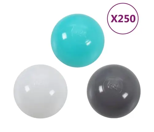 Laste Mängutelk, 250 Palli, Sinine, 120 X 120 X 90 Cm