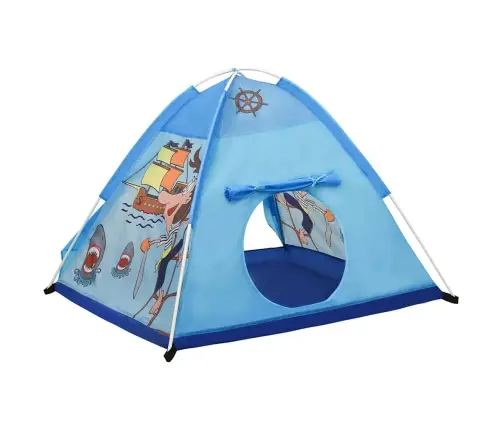 Rotaļu Telts Ar 250 Bumbiņām, 120X120X90 Cm, Zila Vidaxl