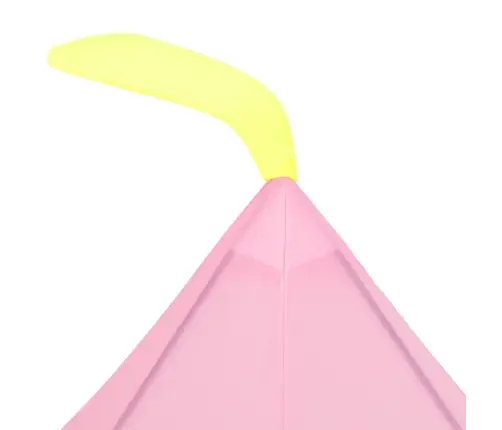 Žaidimų Palapinė Su 250 Kamuoliukų, Rožinė, 100X100X127Cm