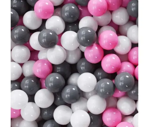 Žaidimų Palapinė Su 250 Kamuoliukų, Rožinė, 69X94X104Cm