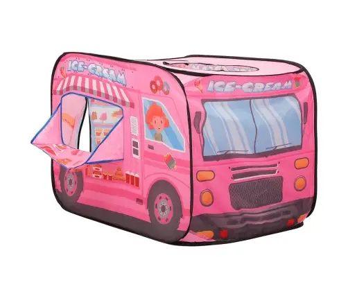 Žaidimų Palapinė Su 250 Kamuoliukų, Rožinė, 70X112X70Cm