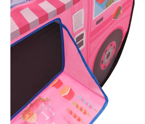 Žaidimų Palapinė Su 250 Kamuoliukų, Rožinė, 70X112X70Cm