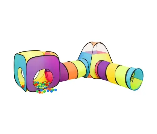 Laste Mängutelk, 250 Palliga, Mitmevärviline, 190X264X90 Cm