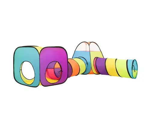 Rotaļu Telts Ar 250 Bumbiņām, Krāsaina, 190X264X90 Cm Vidaxl