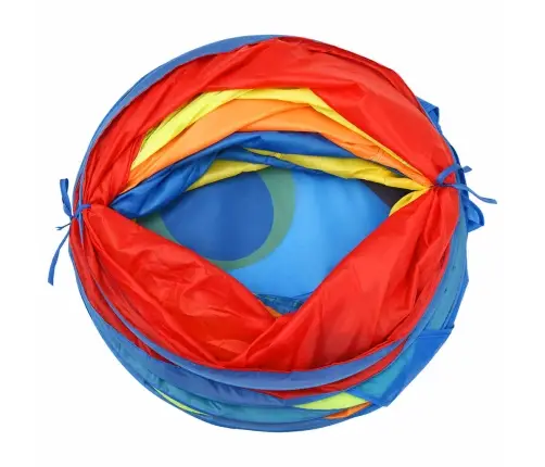 Rotaļu Tunelis, 250 Bumbiņām, 245 Cm, Poliesters, Daudzkrāsains Vidaxl