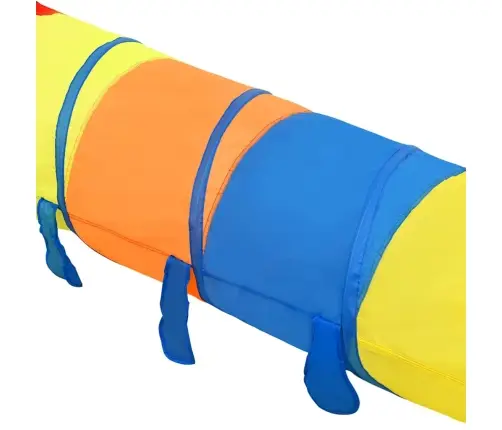 Rotaļu Tunelis, 250 Bumbiņas, 245 Cm, Poliesters, Daudzkrāsains Vidaxl