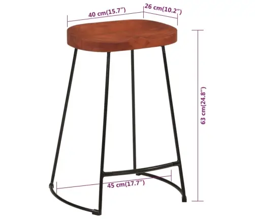 Gavin Baaripukid 2 Tk, 45X40X63 cm Mangopuit