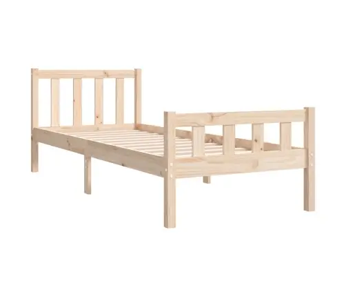 Voodiraam, Männipuit, 75 X 190 Cm