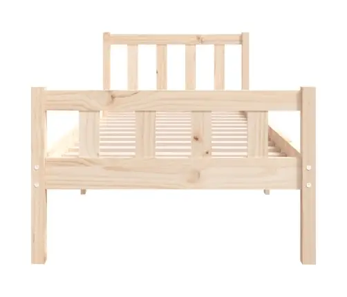 Voodiraam, Männipuit, 75 X 190 Cm