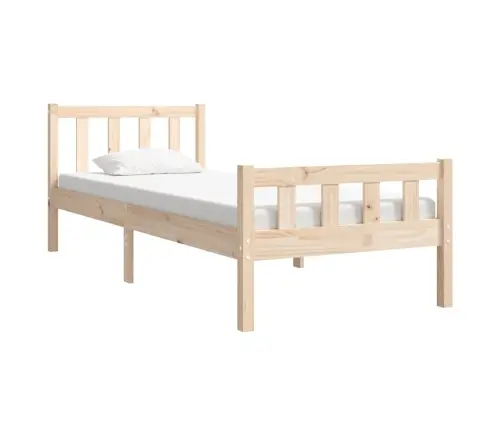 Voodiraam, Täismännipuit, 90 X 190 Cm