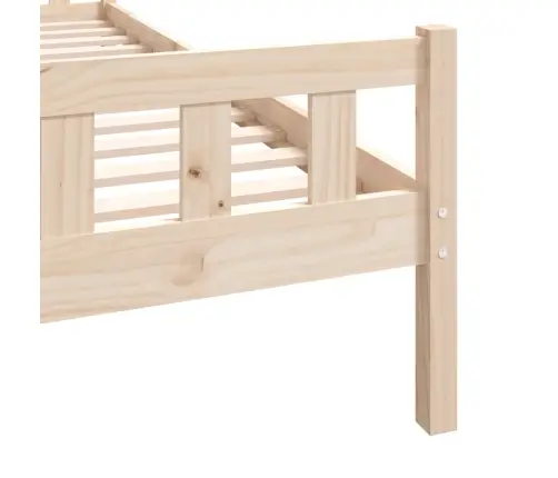 Voodiraam, Täismännipuit, 90 X 190 Cm