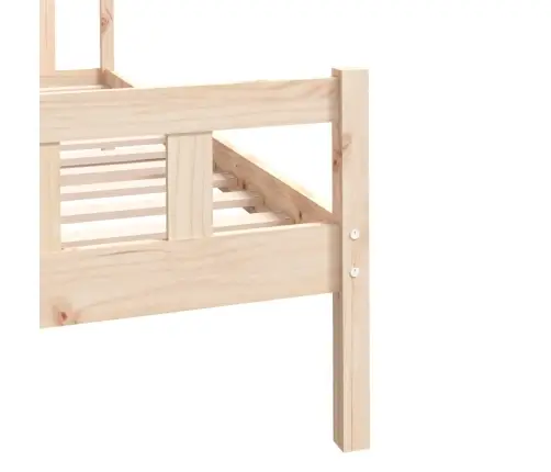 Gultas Rāmis, Masīvkoks, 100X200 Cm Vidaxl