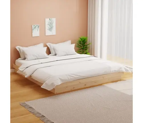 Lovos Rėmas Be Čiužinio, 160X200cm Medienos Masyvas