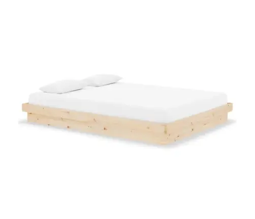 Lovos Rėmas, 135X190cm Medienos Masyvas, Dvivietis