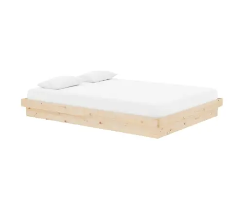 Lovos Rėmas, 135X190cm Medienos Masyvas, Dvivietis