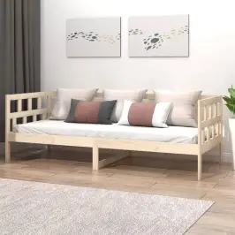 Dīvāngulta, Priedes Masīvkoks, 90X200 Cm Vidaxl