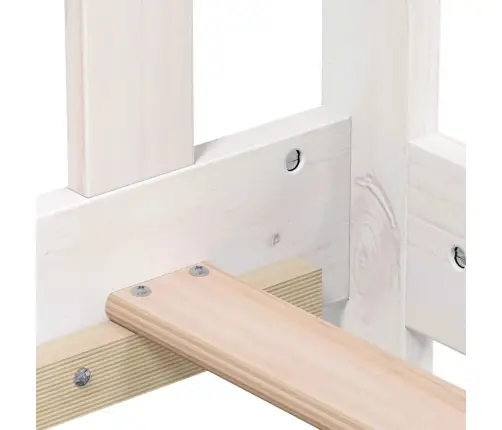 Lova, Baltos Spalvos, 90X190cm Pušies Medienos Masyvas Lova, Baltos Spalvos, 90X190cm Pušies Medienos Masyvas