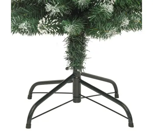 Kitsas Kunstjõulukuusk Alusega, 240 cm Pvc