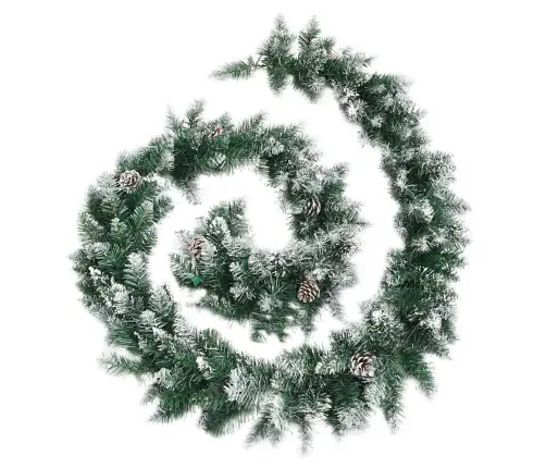 Kalėdinė Girlianda Su Led Lemputėmis, Žalia, 2,7M, Pvc